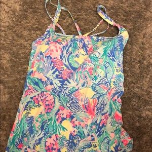 Lily Pulitzer workout tank